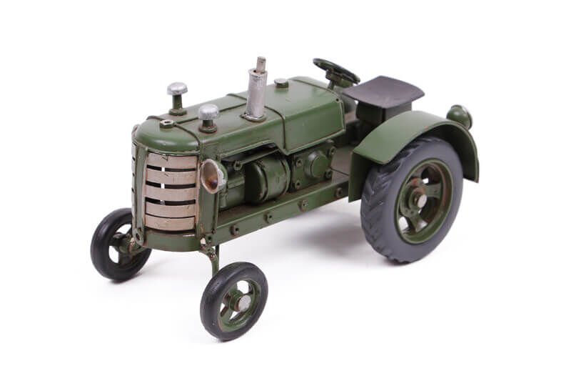 Dekoratif Metal Traktör  1510A-8333