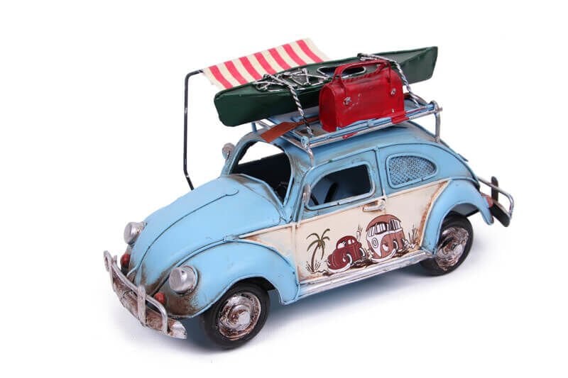 Dekoratif Metal Araba Kumbara Çerçeveli1310E-4112