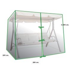 Homaks Salıncak Koruma Örtüsü 260x205x205 cm. Çift Fermuarlı