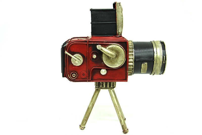 Dekoratif Metal Kamera C0263