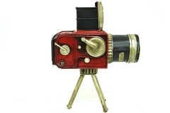 Dekoratif Metal Kamera C0263