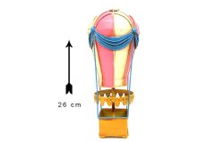 Dekoratif Metal Sıcak Hava Balonu C0722