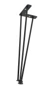 Metal Masa Ayağı 72 cm. 3 Adet. Pingolu Ayarlanabilir