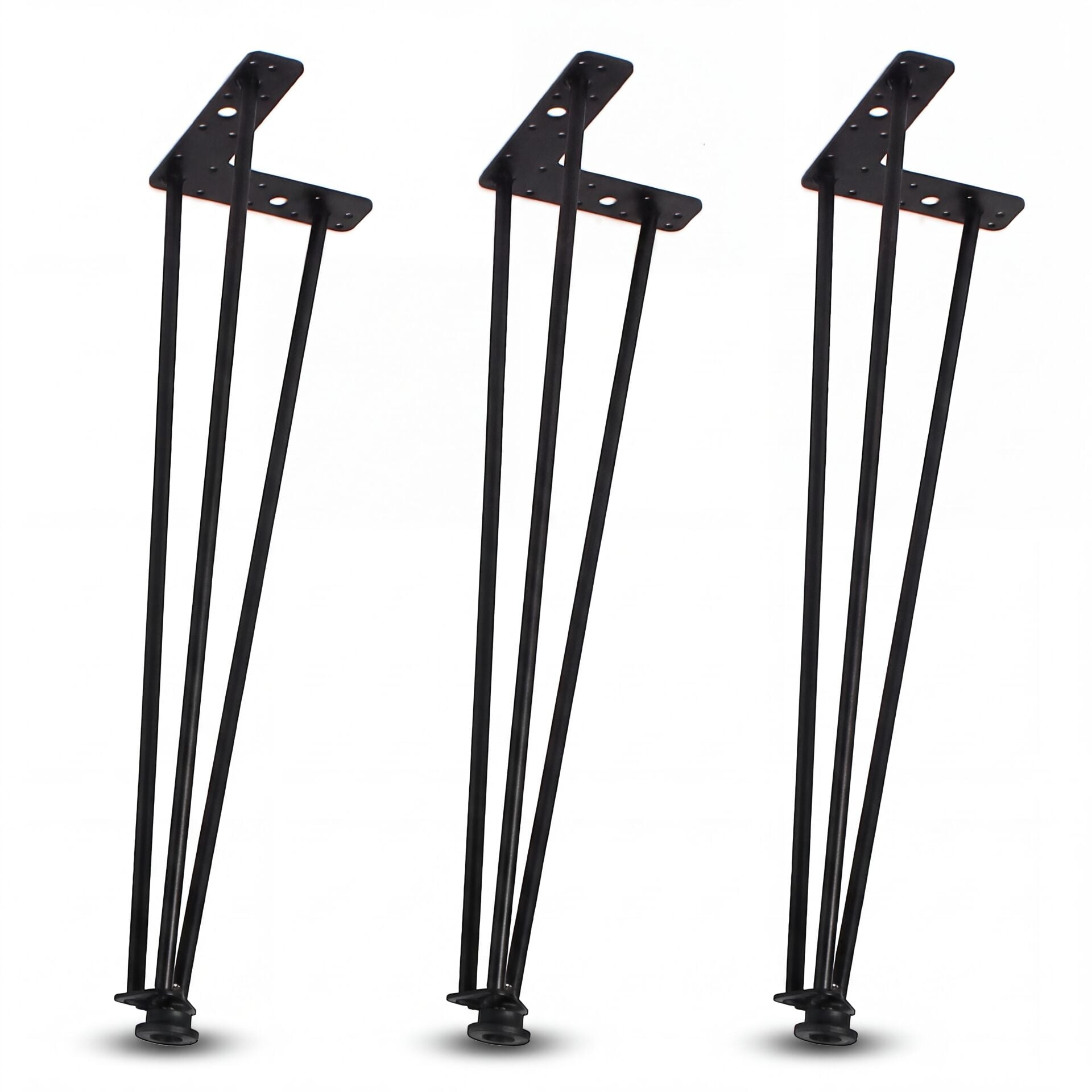 Metal Masa Ayağı 72 cm. 3 Adet. Pingolu Ayarlanabilir