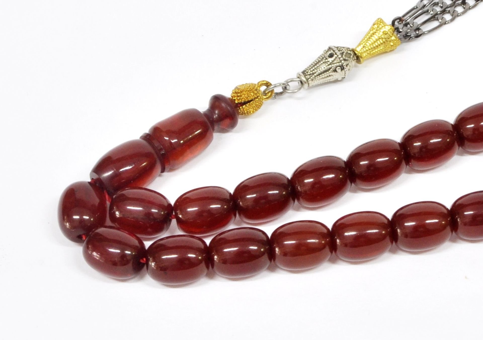 Sıkma Kehribar 8*10 mm  (Khr -10928)