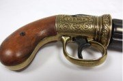 Denix 6 VARİL PEPPER-BOX REVOLVER, İNGİLTERE 1840 DNX5071