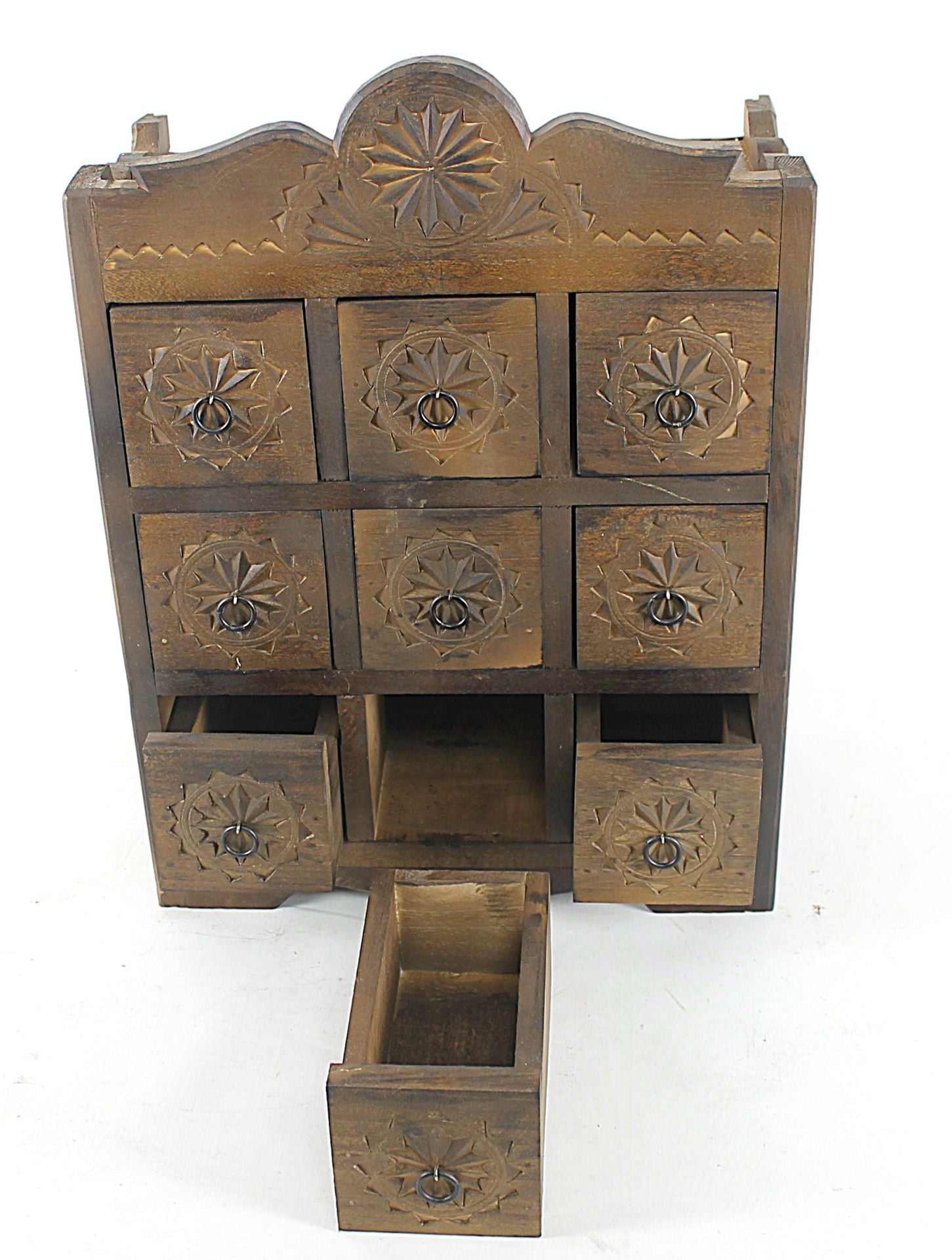 Ahşap Masa Üstü Şifonyer Takı Kutusu Mücevherlik  45x35 cm.