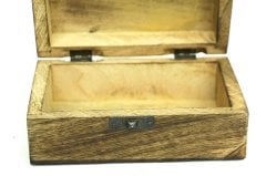 Eskitme Ahşap Antik Kutu 15x6x10 cm. 197/C