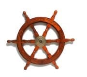 Otantik Çarşı Ahşap Dekoratif  Dümen 24'' K02