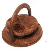 Ahşap Katlanır Şekerlik Meyvelik Orta Boy