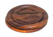 Ahşap Katlanır Şekerlik Meyvelik Küçük Boy