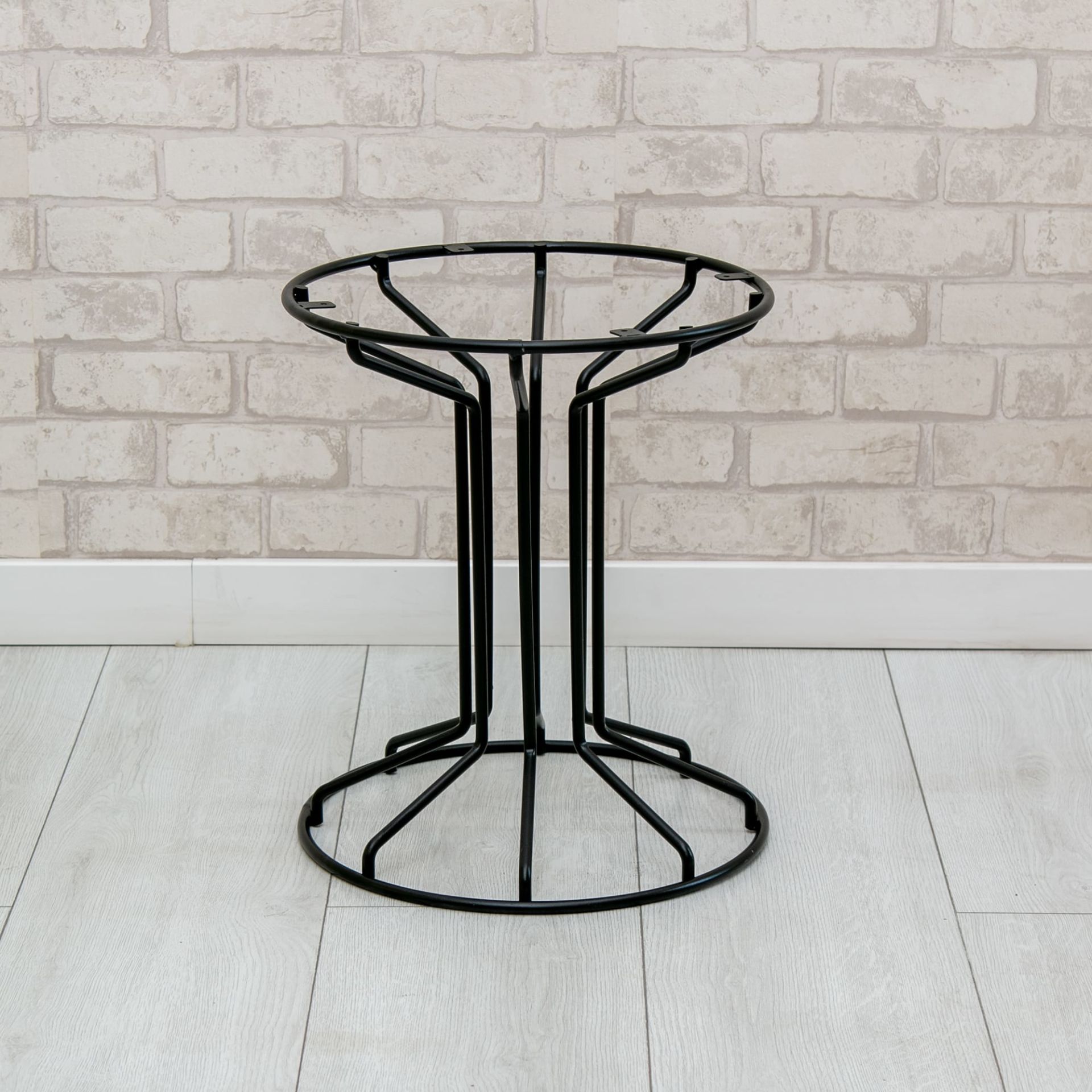 Metal Sehpa Ayağı Renk  Siyah K0357