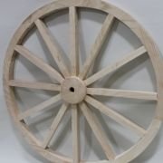 Otantik Çarşı Ahşap At Arabası Tekeri 90 cm. Duvar Dekoru