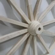 Otantik Çarşı Ahşap At Arabası Tekeri 100 cm.