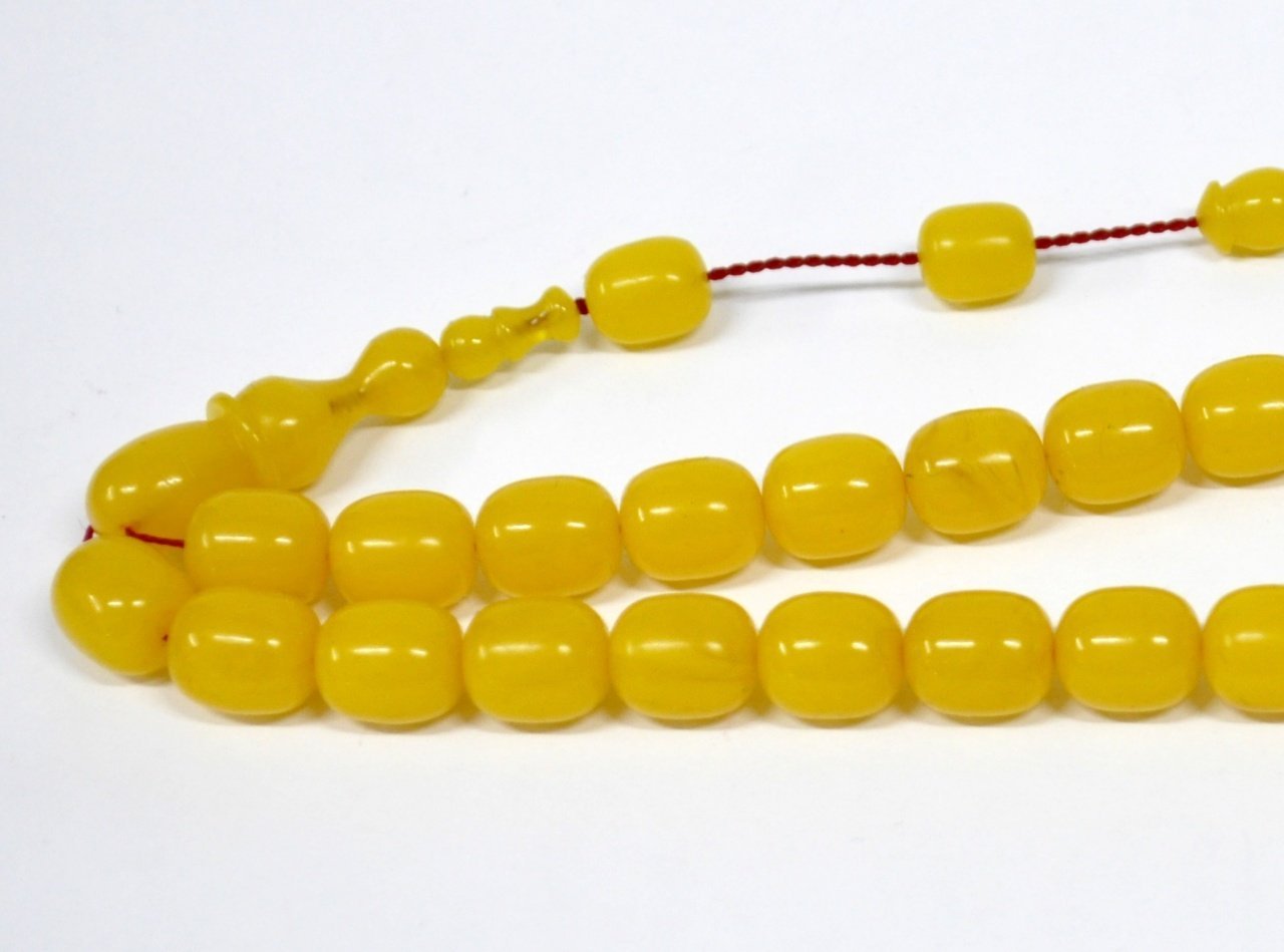 Sıkma Kehribar  Tesbih (Khr 10730)