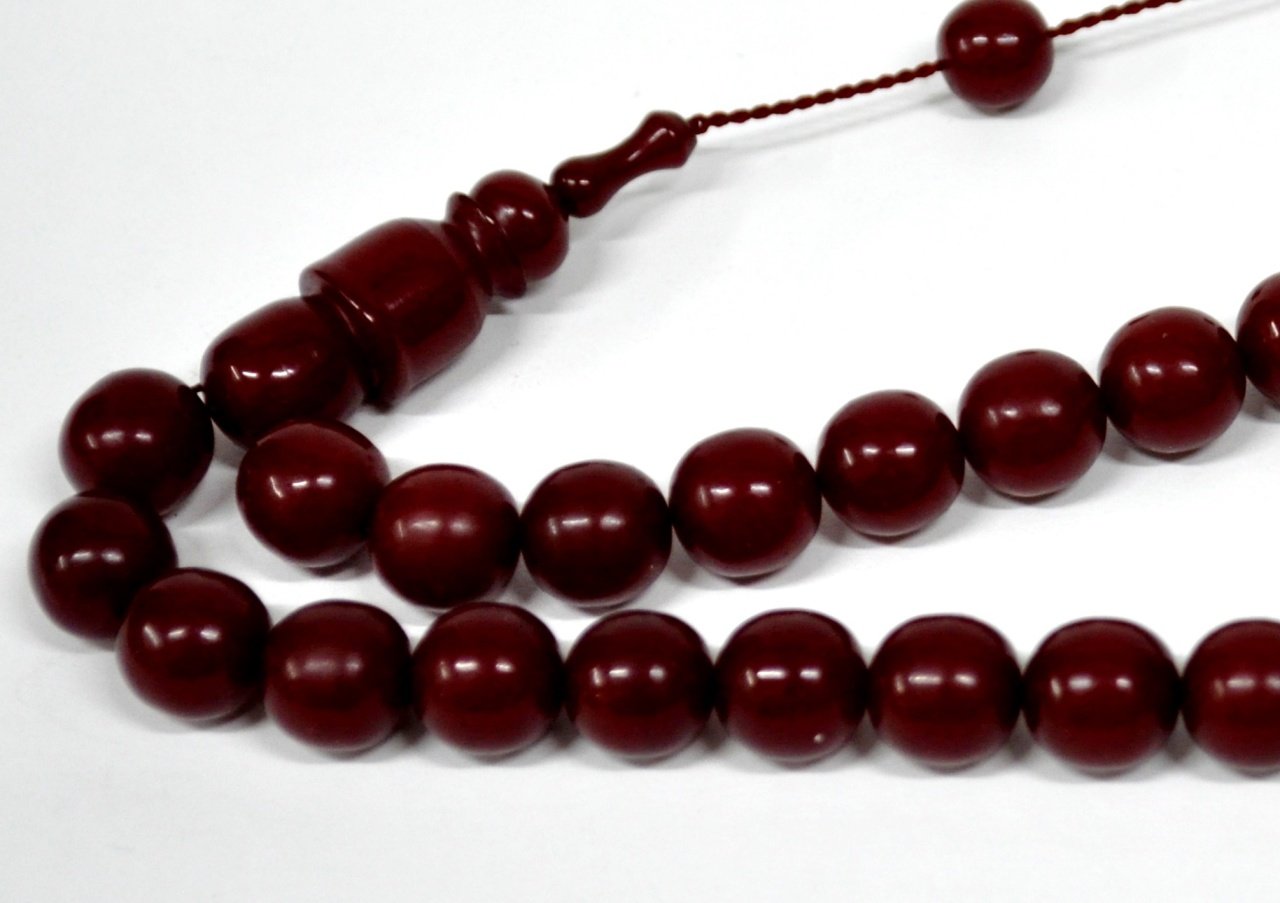 Sıkma Kehribar  Tesbih (Khr 10731)