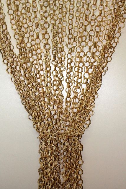 Halkalı Hasır Kapı Perdesi Sineklik  90x190 cm.