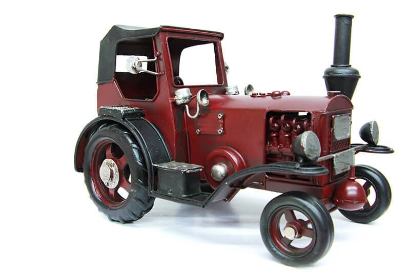 Dekoratif Metal Traktör  1210E-3306