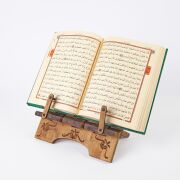 Otantik Çarşı Ahşap Oymalı Masa Üstü Tablet Tutucu Rahle
