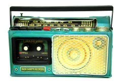 Dekoratif Metal Radyo Kumbara C0313