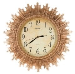 Regal Ultima 8126 GI Güneş Tipi Yaldız Duvar Saati