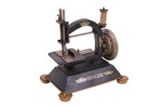 Dekoratif Metal Dikiş Makinesi Kumbara 304B-1160