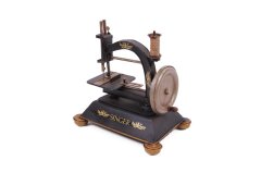 Dekoratif Metal Dikiş Makinesi Kumbara 304B-1160