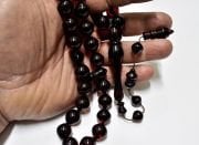 Ateş Kehribar Tesbih İstanbul Kesim 13*15 mm (khr-13026)