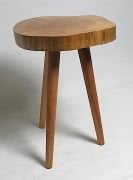 Doğal Ahşap Sehpa 32x45 cm Ahşap Ayaklı