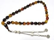 Sıkma Kehribar Tesbih Beyzi Kesim 8*10 mm (khr-13032)