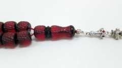 Ateş Kehribar Tesbih Büyük Boy (khr-10277)