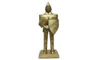 Dekoratif Metal Şovalye Gold