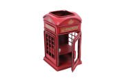 Dekoratif Metal Londra Telefon Kulübesi Kalemlik ve Çerçeveli 1404B-1262