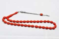 Sıkma Kehribar Tesbih Beyzi Kesim (khr 10326)