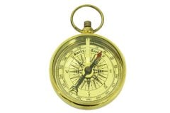 Cep Pusulası Bronz H0089