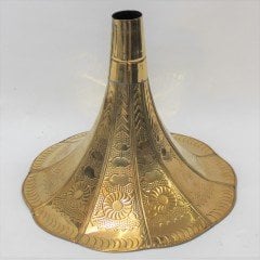 Otantik Çarşı Gramofon Borusu (Hunisi) İşlemeli Model