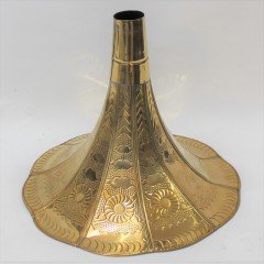 Otantik Çarşı Gramofon Borusu (Hunisi) İşlemeli Model