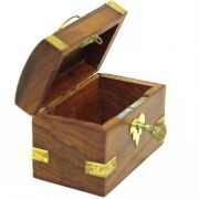 Ahşap Kilitli  Kumbara  13x10x10 cm.