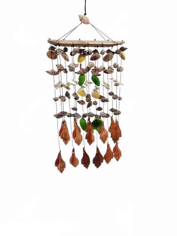 Bambu Deniz Kabuğu Rüzgar Çanı