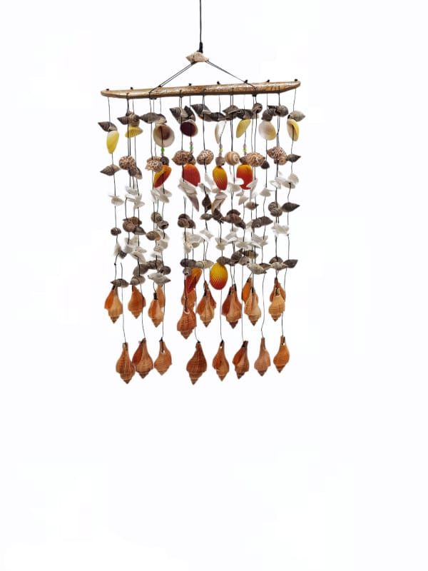 Bambu Deniz Kabuğu Rüzgar Çanı K02