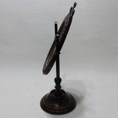 Ferforje Ayaklı Masa Üstü Makyaj Aynası