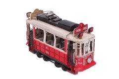 Dekoratif Metal Taksim Tramvay  1104CS-097