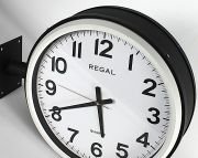 Regal Ultima Çift Taraflı İç Mekan İstasyon Duvar Saati 9106 CFT