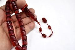 Ateş Kehribar Tesbih (khr-10580)