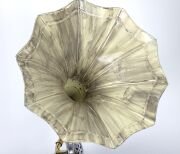 Eskitme Ahşap Kare Gramofon