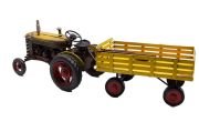 Dekoratif Metal Traktör Römork C1601