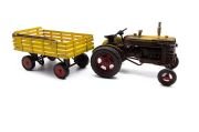 Dekoratif Metal Traktör Römork C1601