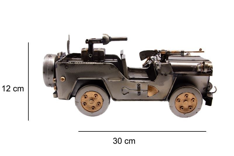 Dekoratif Metal Jip C1643