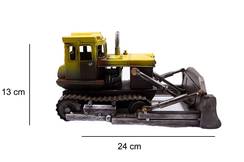 Dekoratif Metal Buldozer C1588