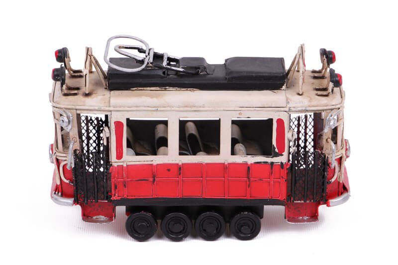 Dekoratif Metal Taksim Tramvay Küçük 1104W-5 small